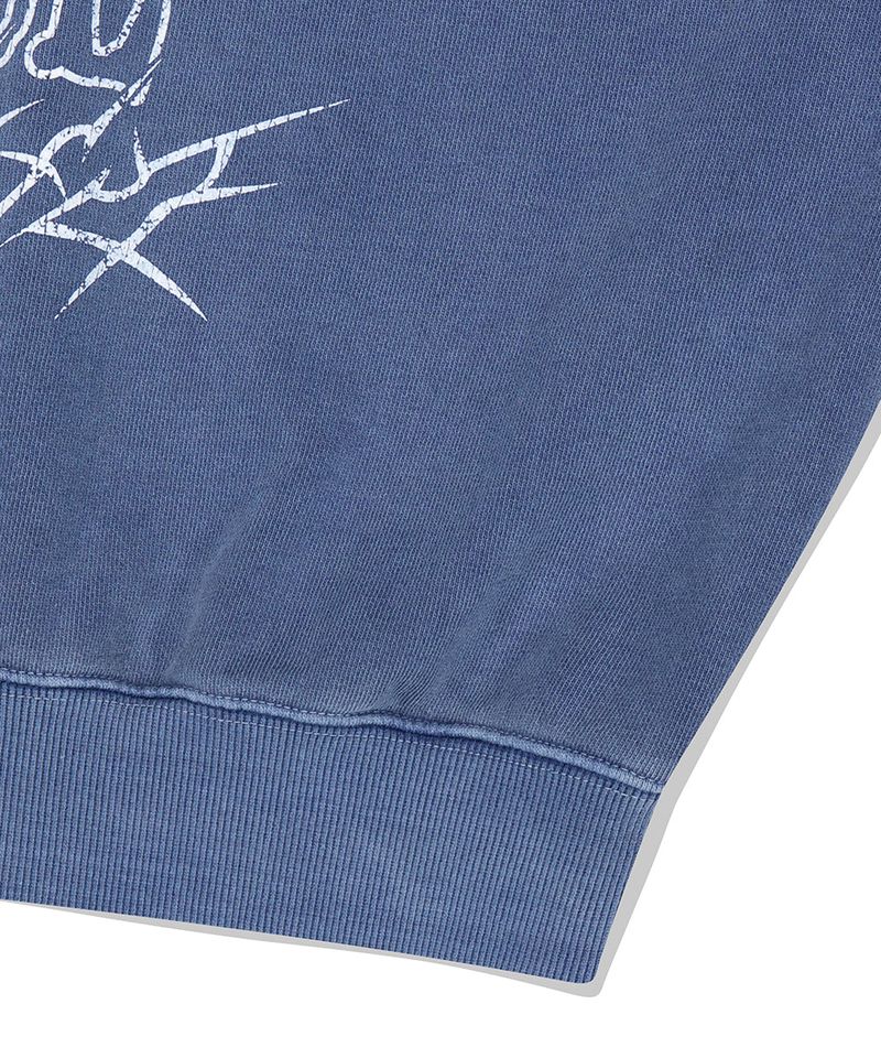 MULTI-LOGO PIGMENT SWEATSHIRT