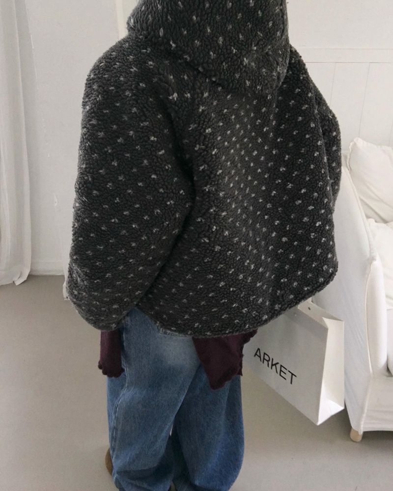 [ORIGINAL] Heart Dot Wool Jumper