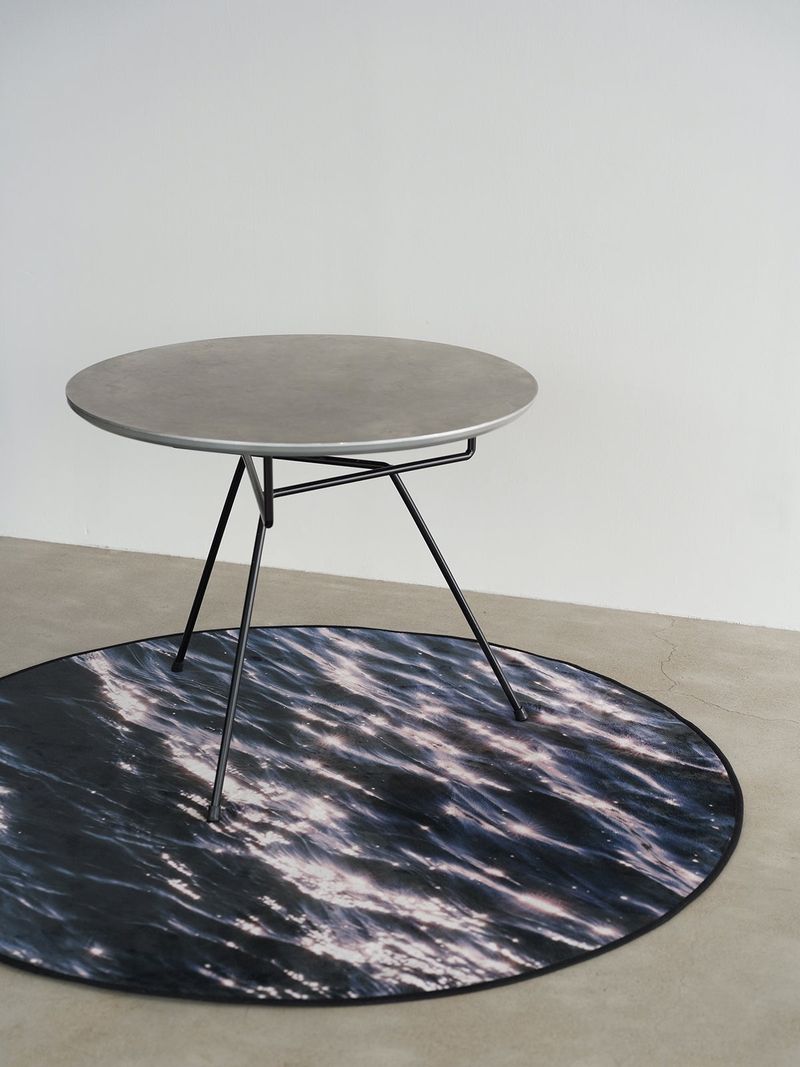 round river light rug