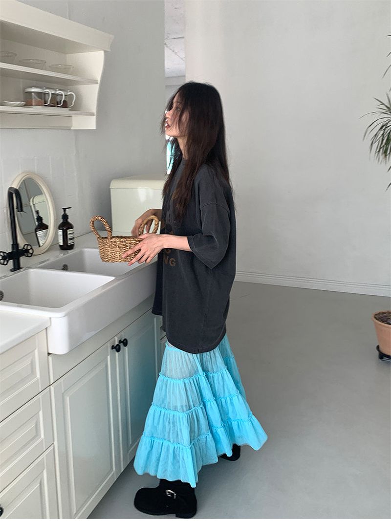 CANCAN LAYERED SKIRT DRESS (3C)