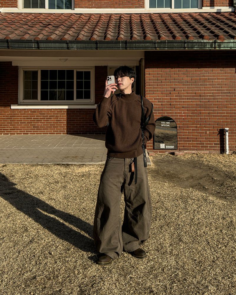 OVRUNE Panel Curved Cotton Pants