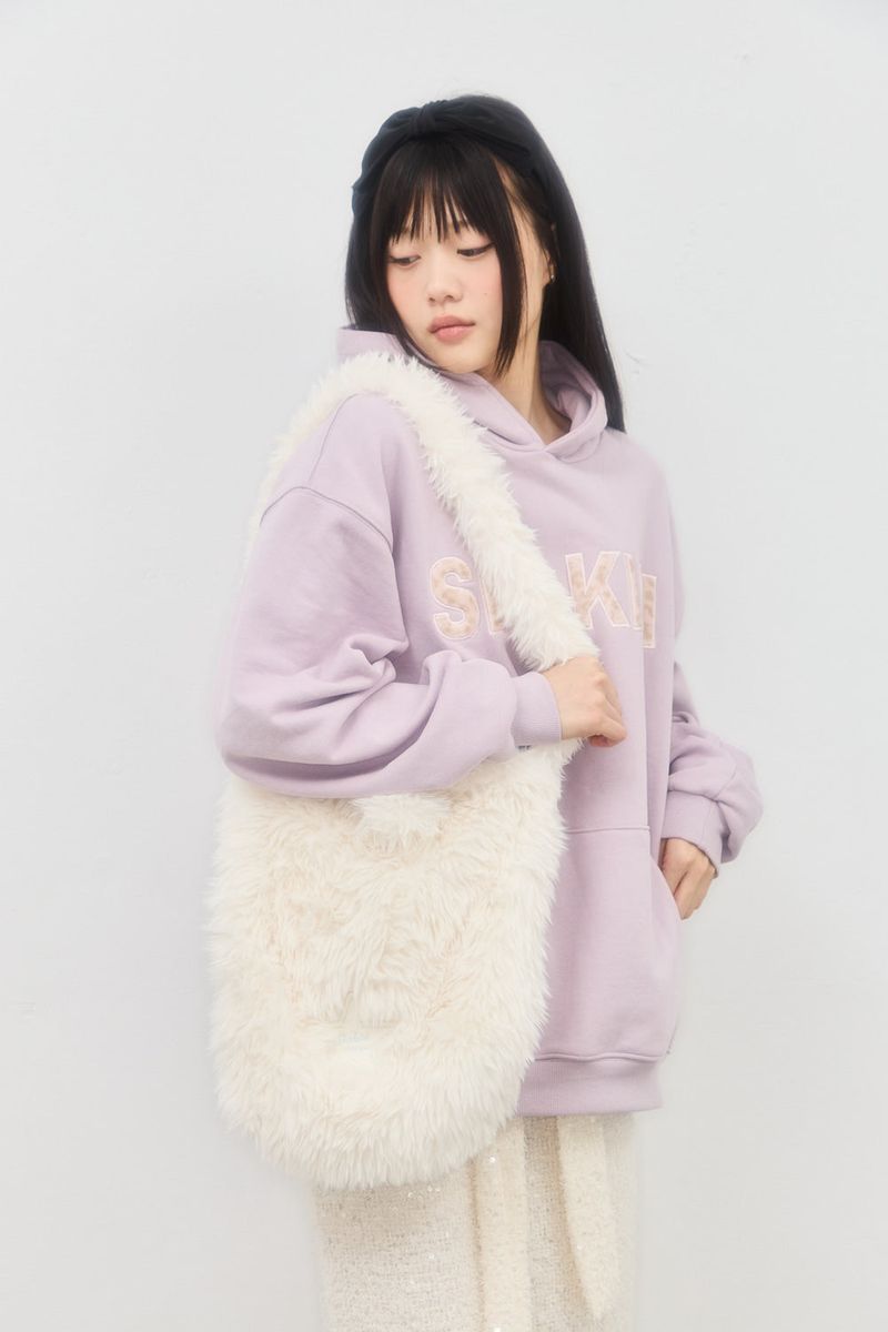 SHAKIRI（シャキリ）の「REVERSIBLE BUNNY FUR BAG (IVORY)（Bags）」