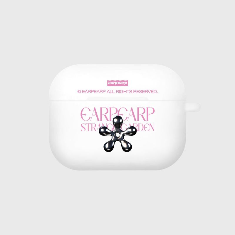EARPEARP(アプアプ)の「STEEL FLOWER-WHITE(AIR PODS PRO-COLOR JELLY)(Hats)」