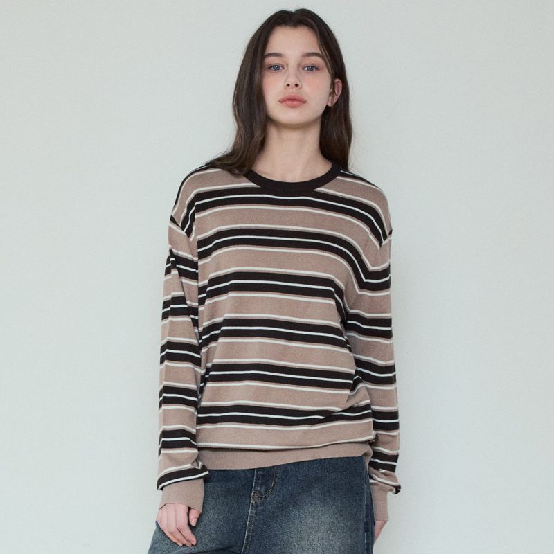 Always Howl Stripe Knit_2Color