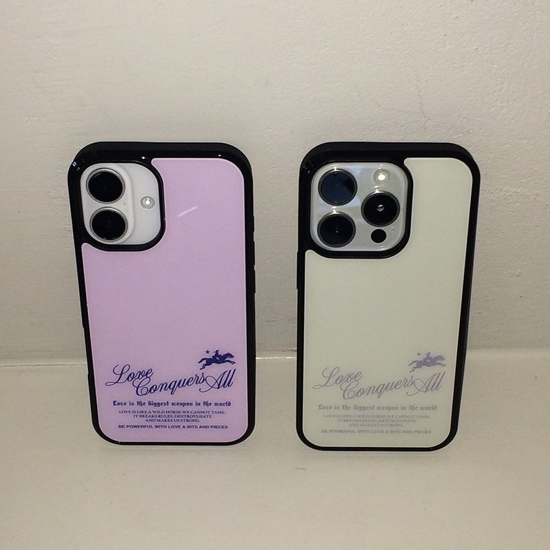 West dream glass case (pink)