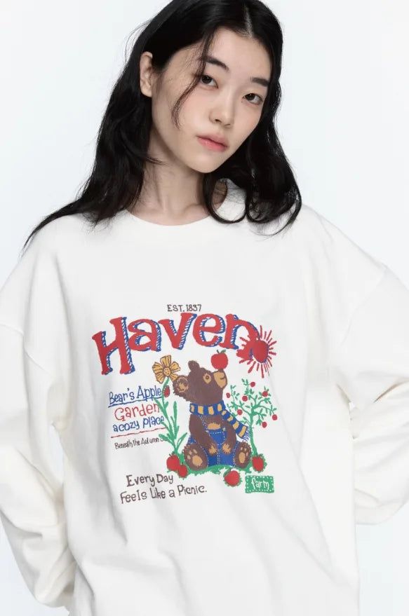 26FW★ Picnic Bear Sweatshirt