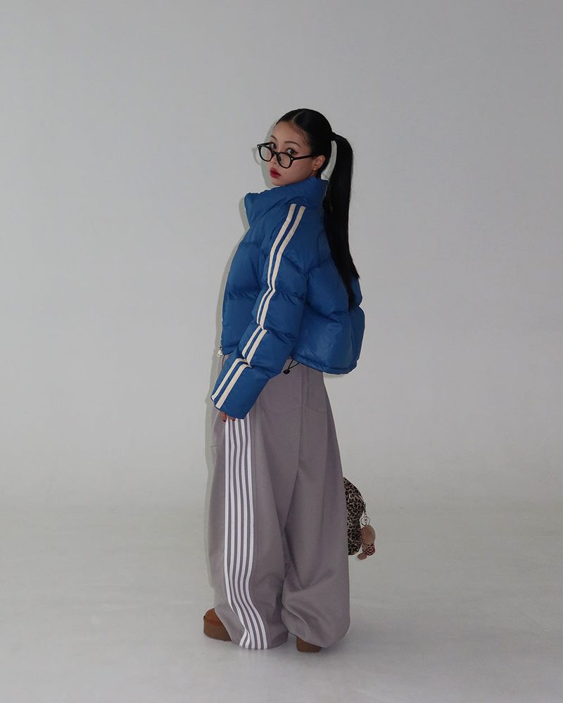 [UNISEX] 5-track string jogger & wide pants