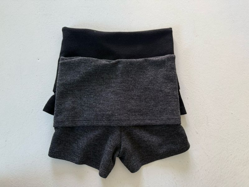 Button folding shorts