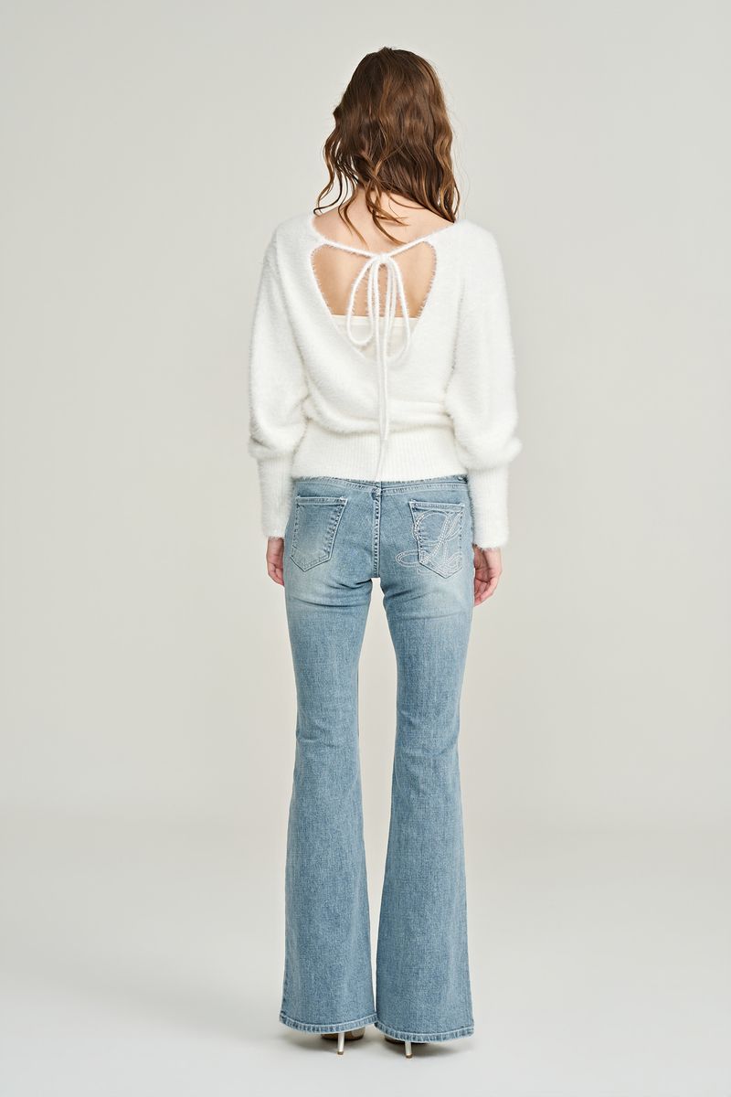 Stella bootcut jeans, Cloud Blue