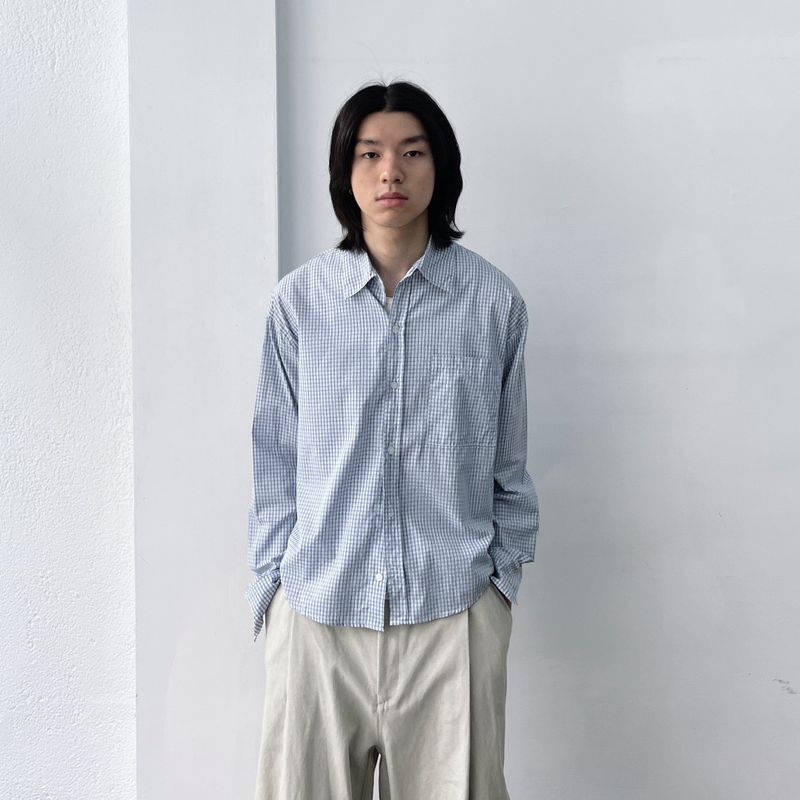 Cropped Check Shirt