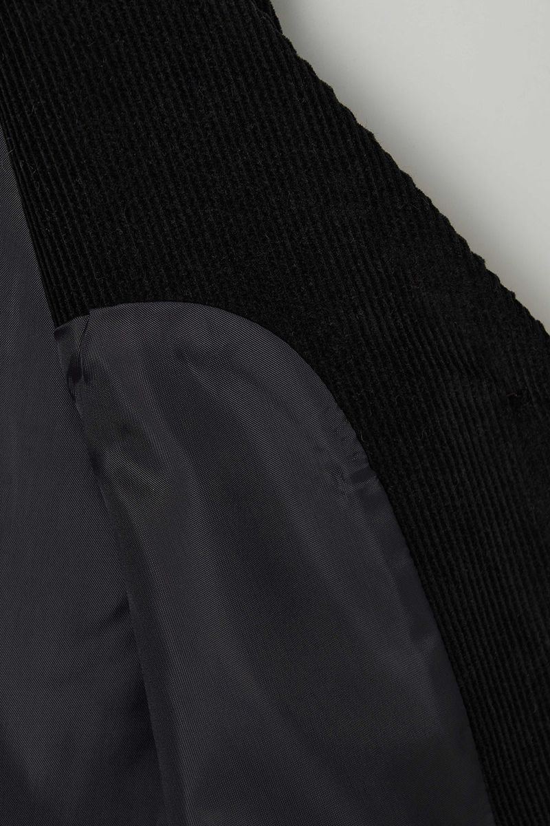 Early corduroy vest_black