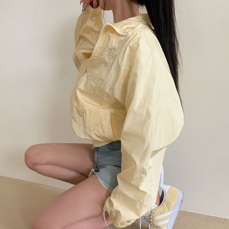 [Bellide made] Two-Way Anorak Windbreaker