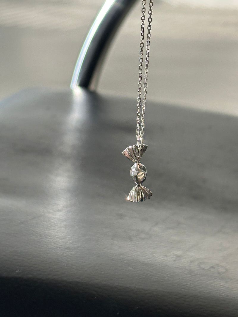 [925silver] Candy necklace