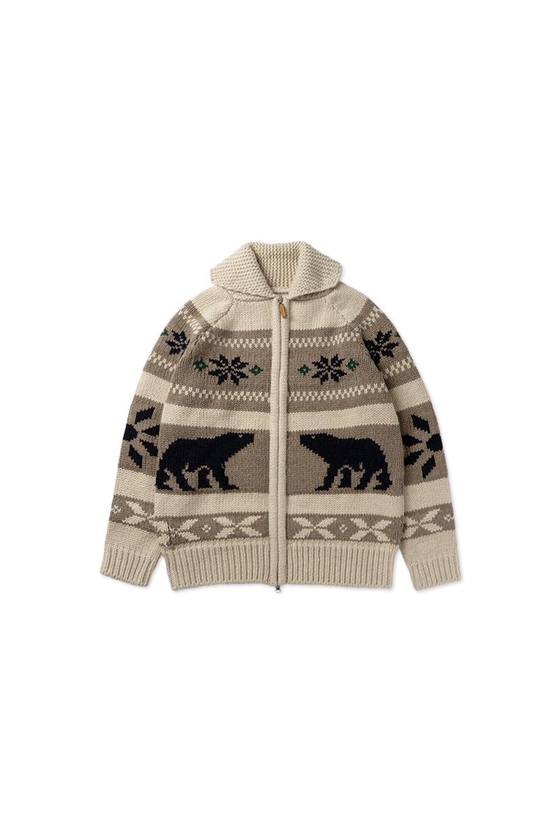 Polar bear cowichan_beige