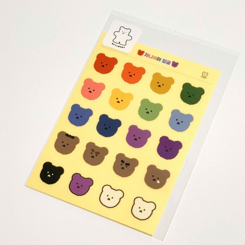 Chanibearの「face chanibear sticker（Smartphone Accessories）」
