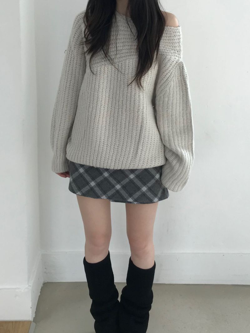 Hershey Checkered Skirt Pants (2 colors)
