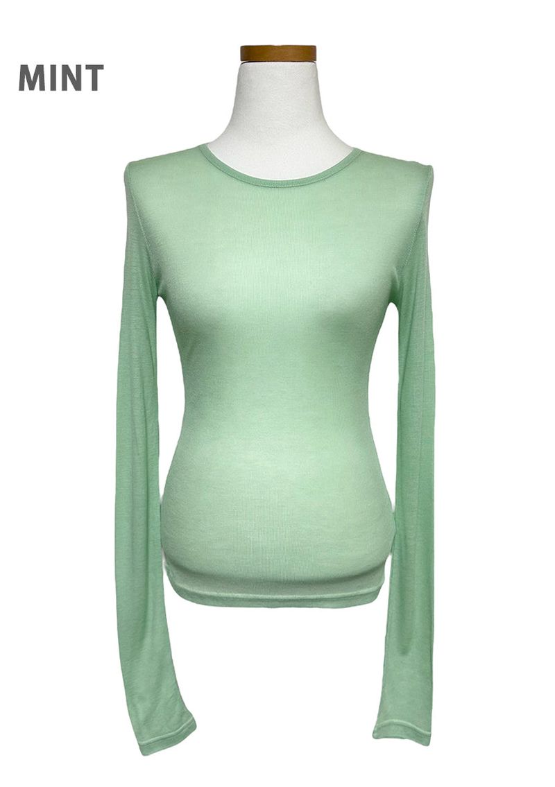 TENCEL LAYERED LONG SLEEVE (11C)