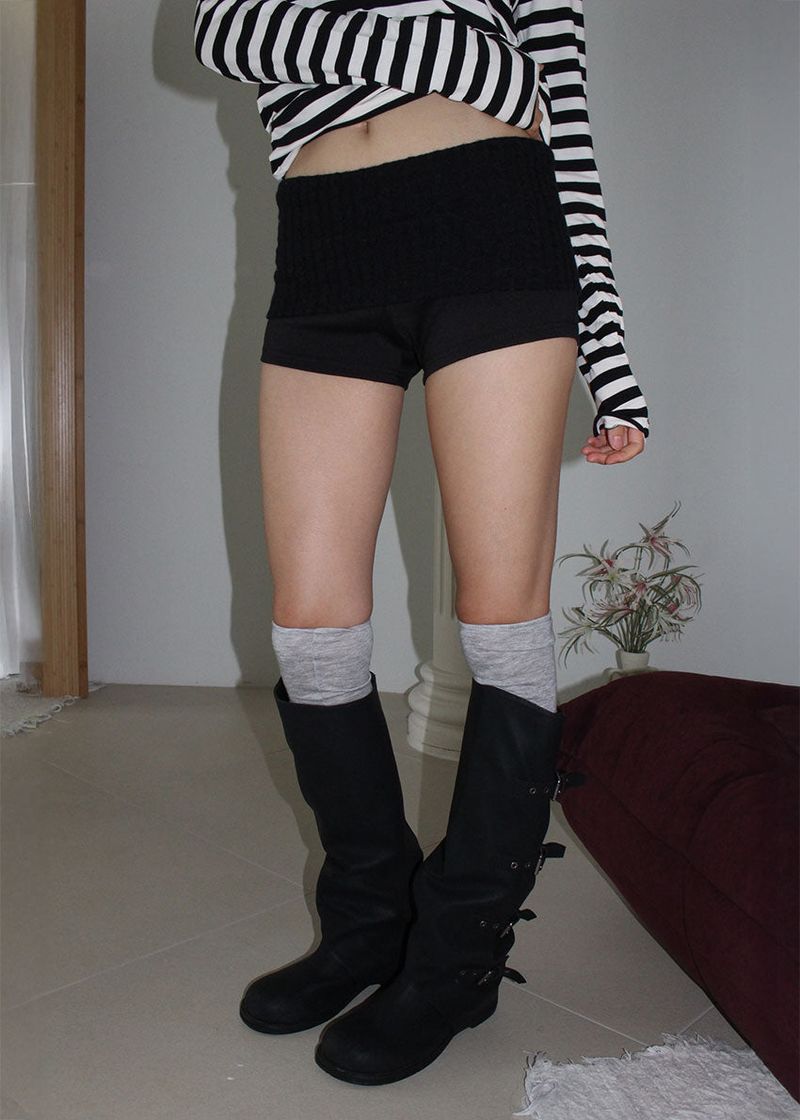 TOUCH KNIT SHORTS