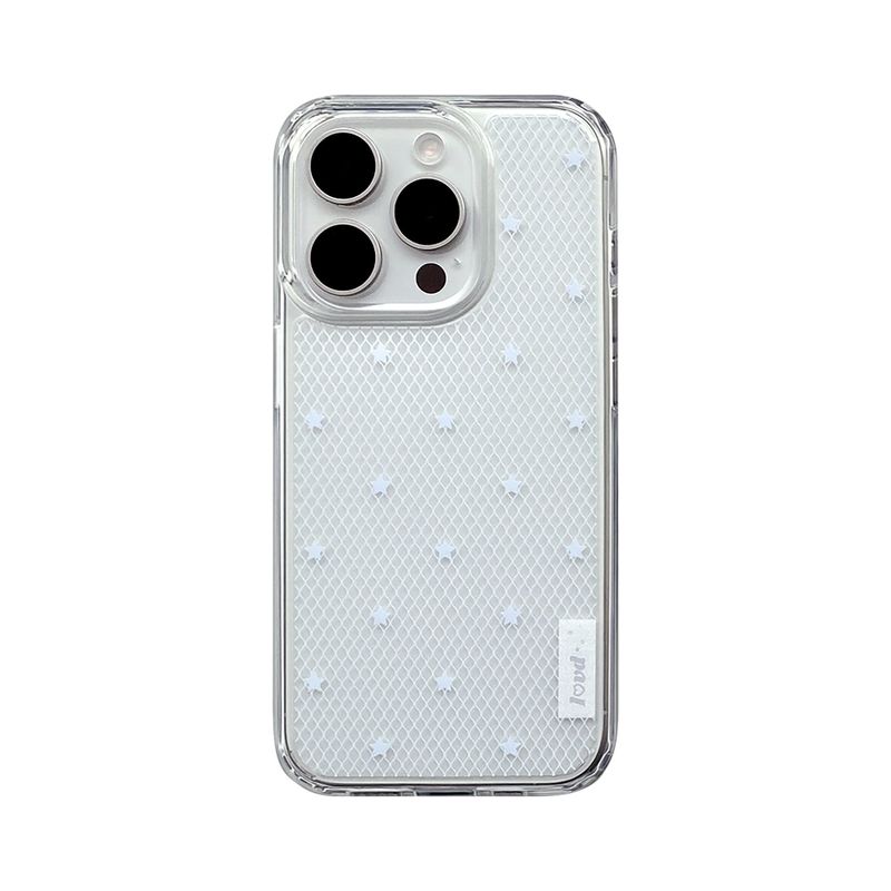 LOVD（ラブド）の「[MADE] TWINKLE STAR TIGHTS PHONE CASE (clear jelly hard)（Smartphone Accessories）」