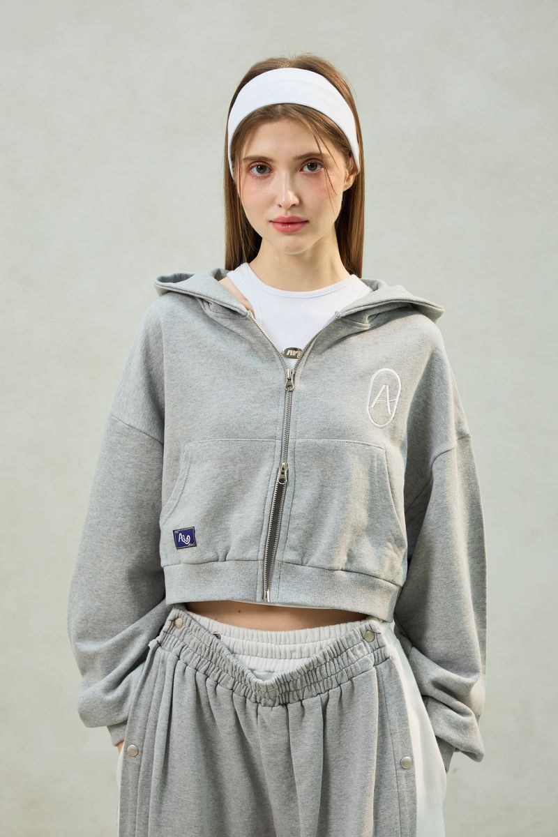 PITA HOOD ZIP-UP / MELANGE