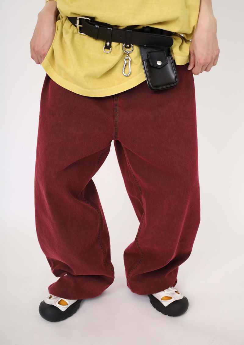 Bold Hue wide jeans