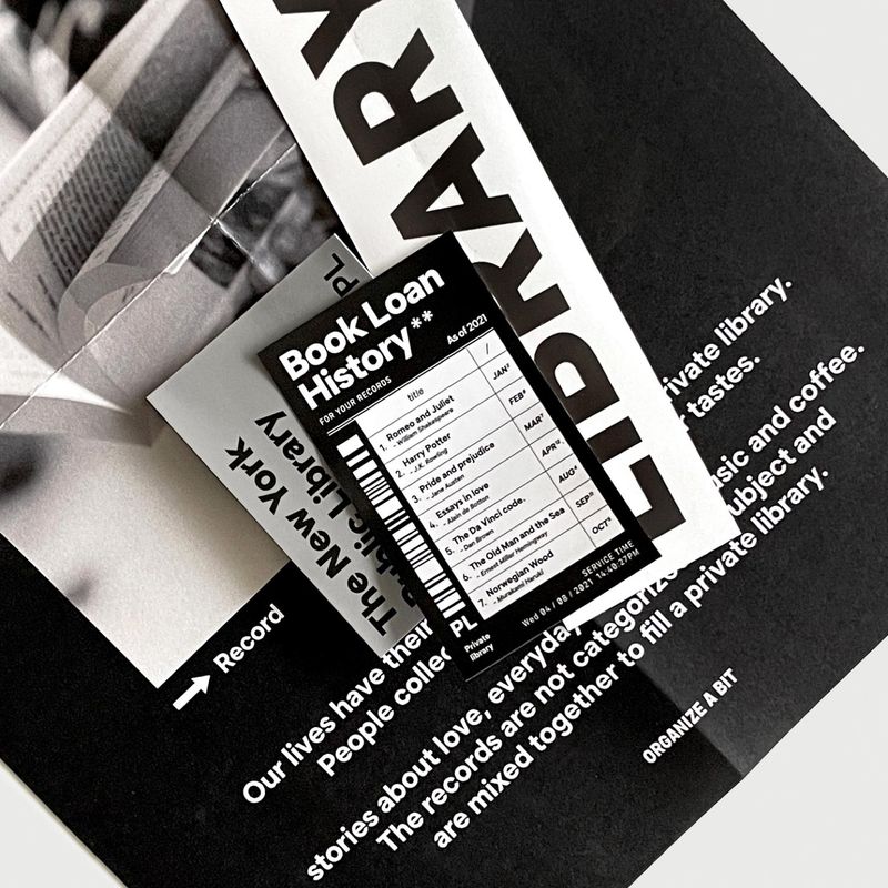 oab library pack / scrap sticker set
