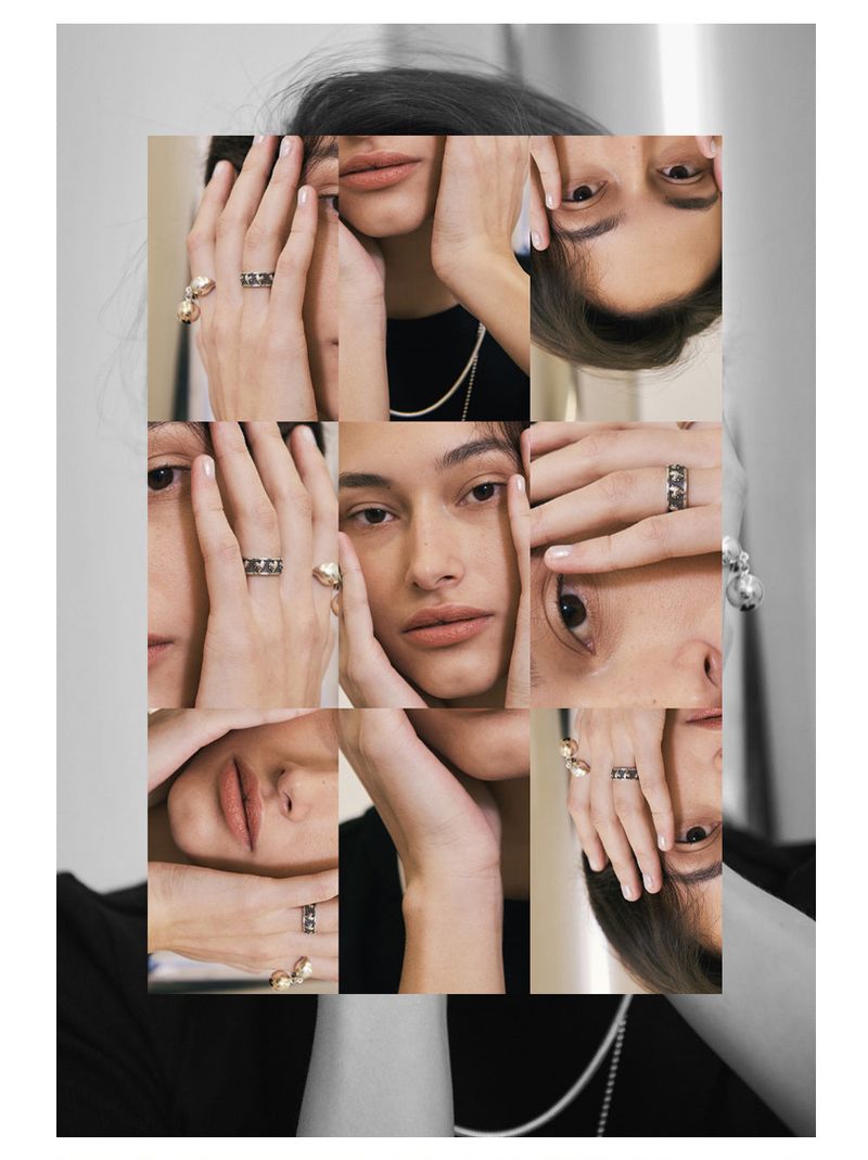 Melting Heart Orbit Ring [SIZE.1]