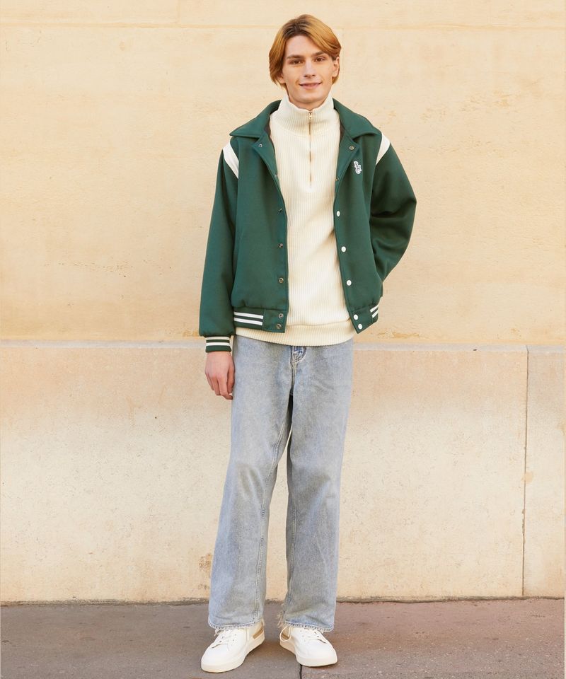 RCH varsity stadium Jacket green