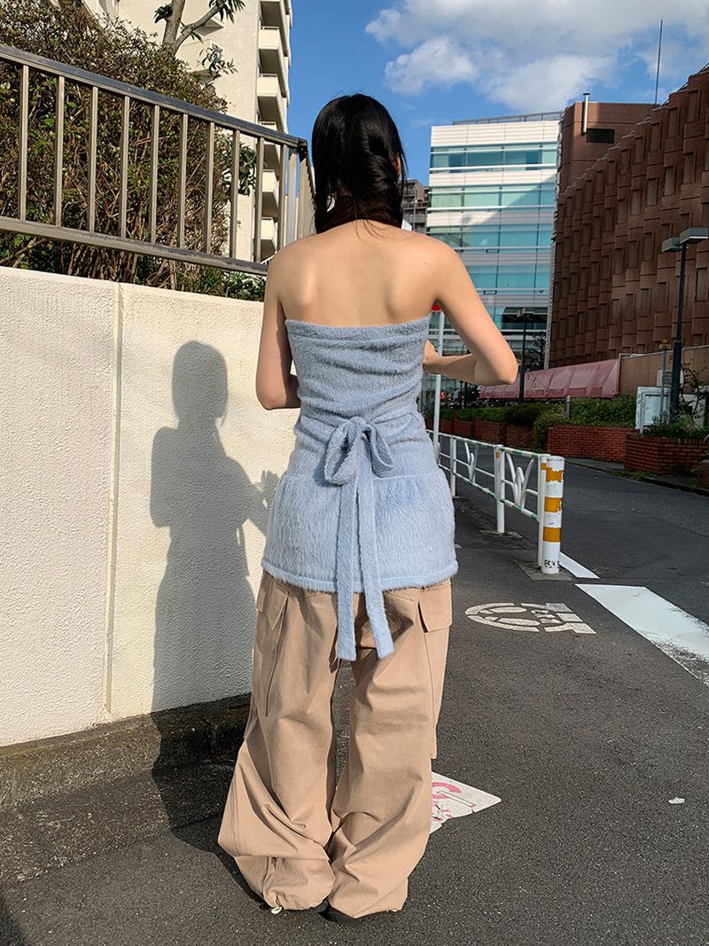MINK TOP FLARE DRESS (2C)