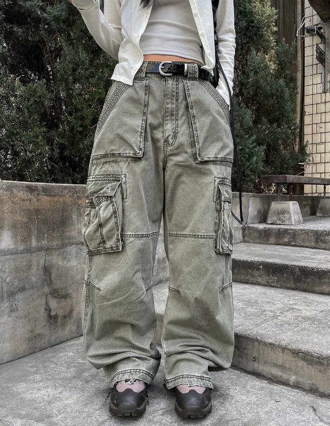 ULAN(ユレン)の「Pitt Vintage Utility Pocket Cargo Pants(Pants)」