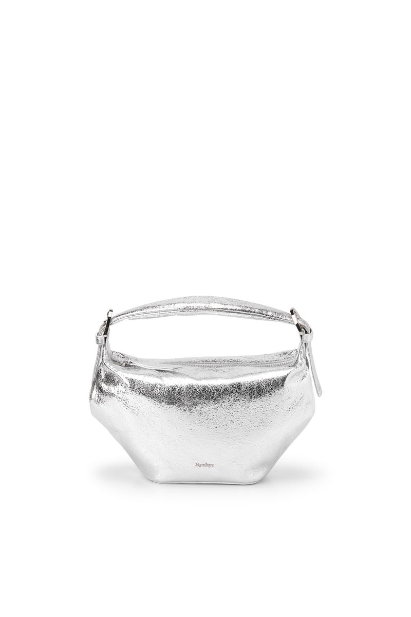 lazy bag_foil silver