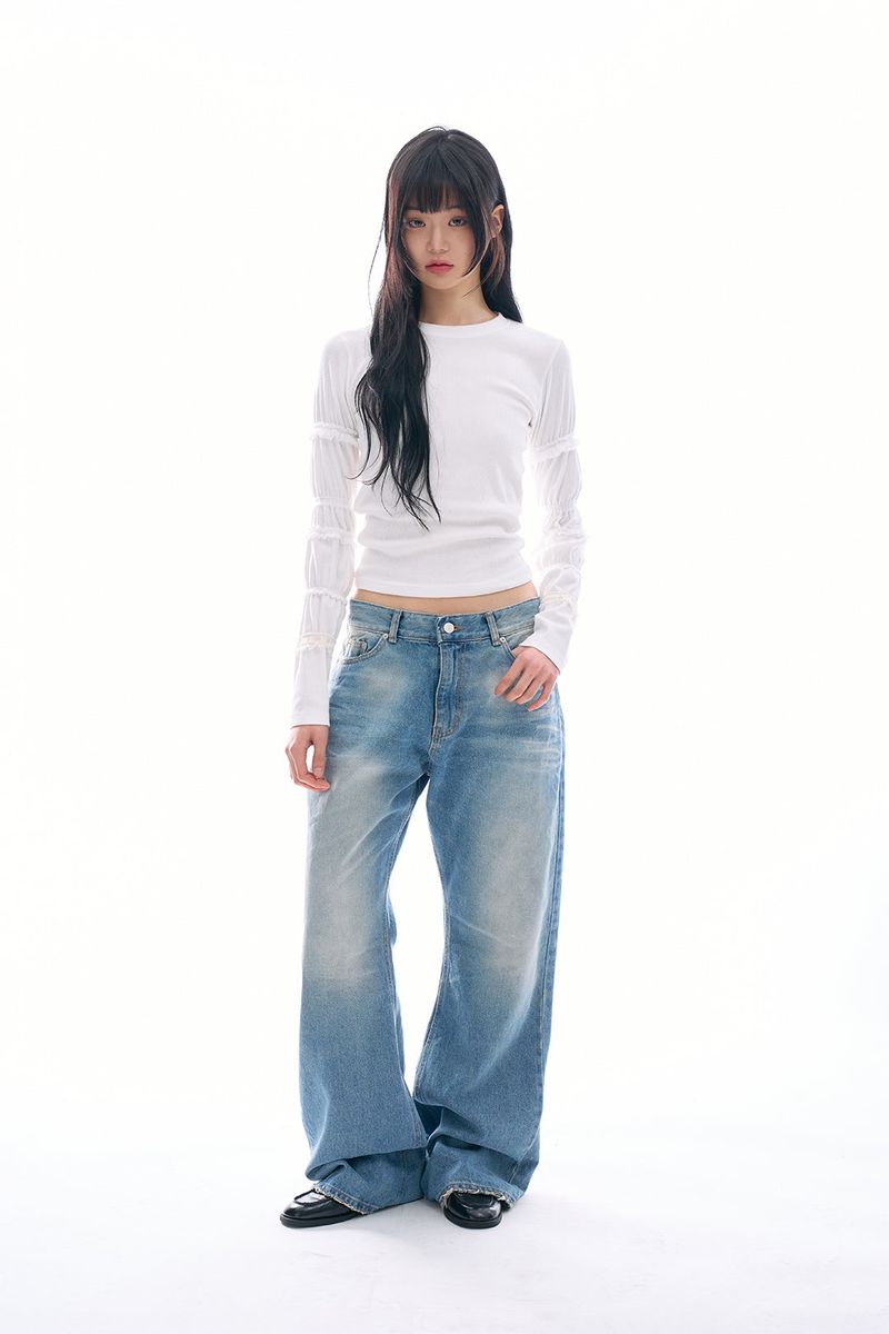 Raucohouse（ラウコハウス）の「Vega washed denim pants（Pants）」