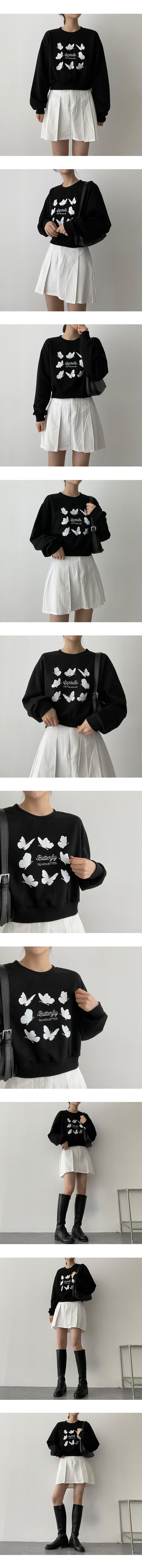 Renon Bendable Pin Tuck Wrinkle Mini Skirt