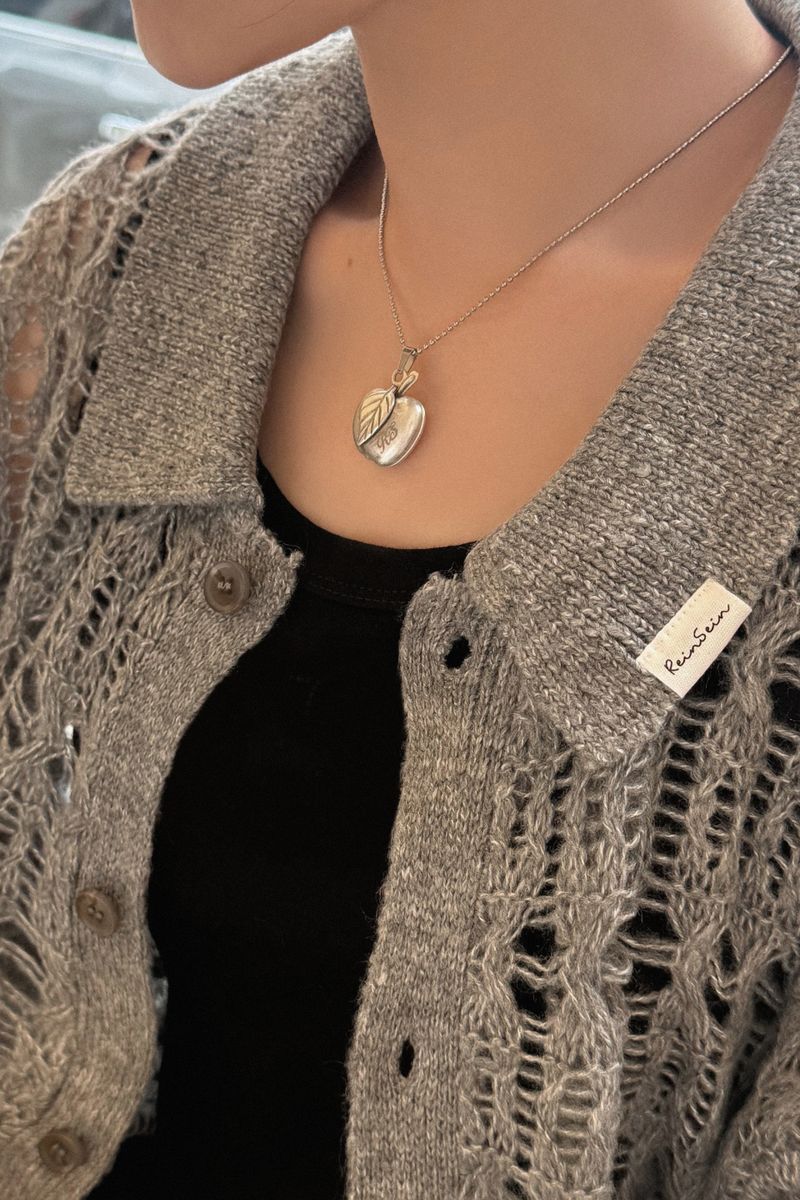 P:ReinSein（レインセイン）の「[ボールチェーン] シルバーアップルロケットネックレス（アクセサリー）」
