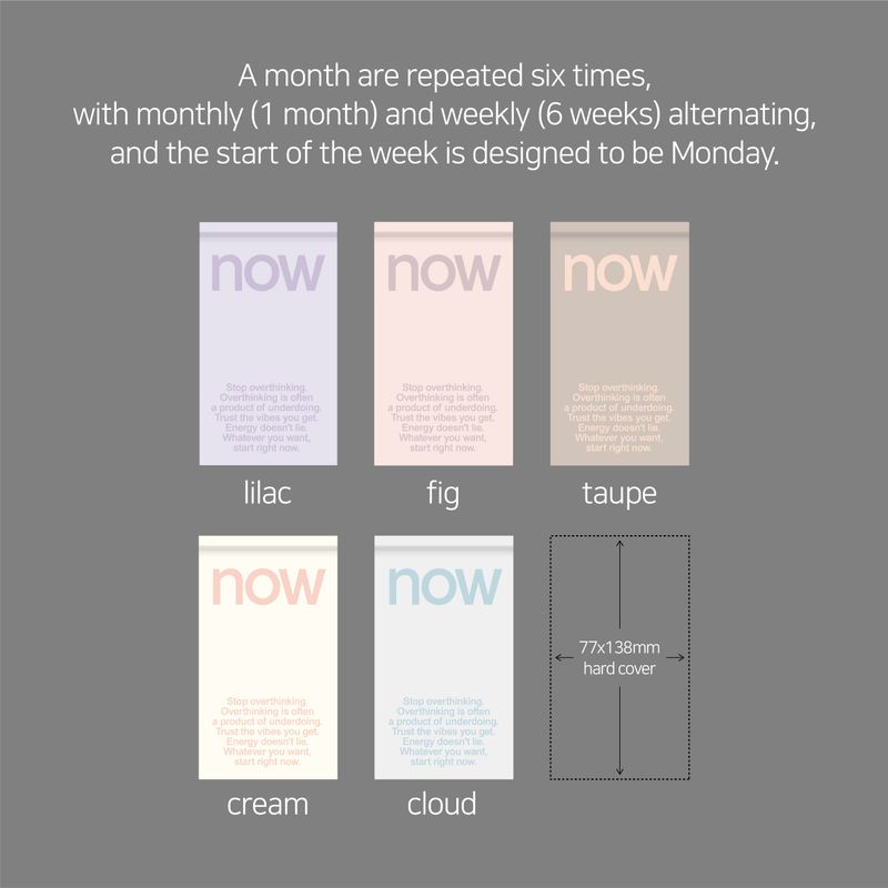 oab now diary ver5 / hard cover handy scheduler