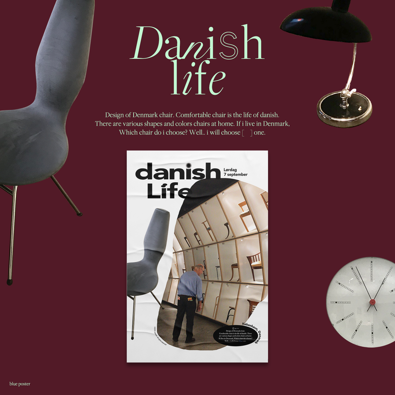 danish life poster(A2)