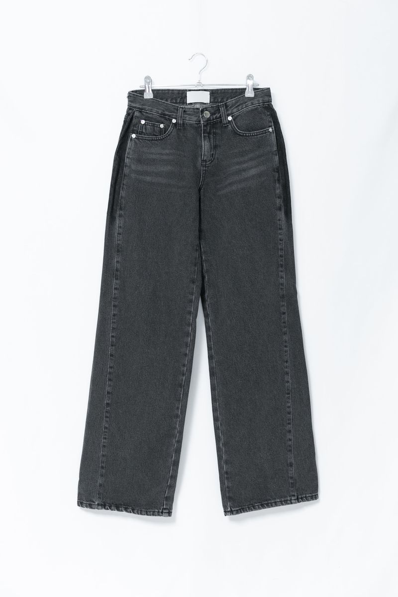 side flit pocket denim pants(2colors)