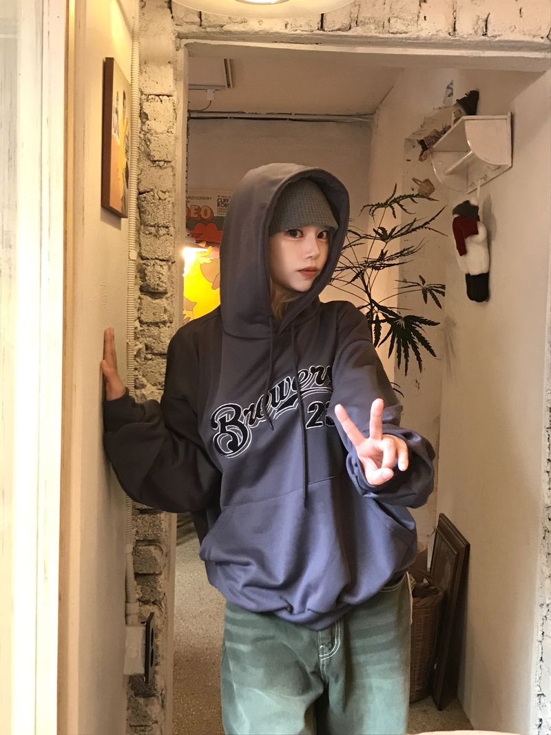 Oversized fit Brewers hoodie