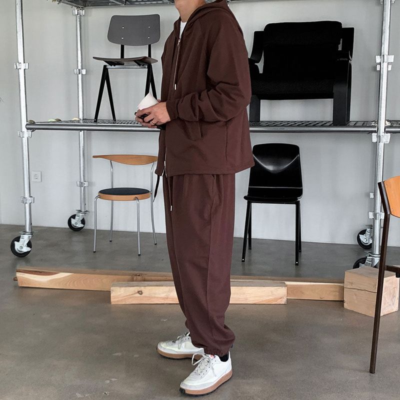 ASCLO Heavy Crop Hood Zip Up (3color)