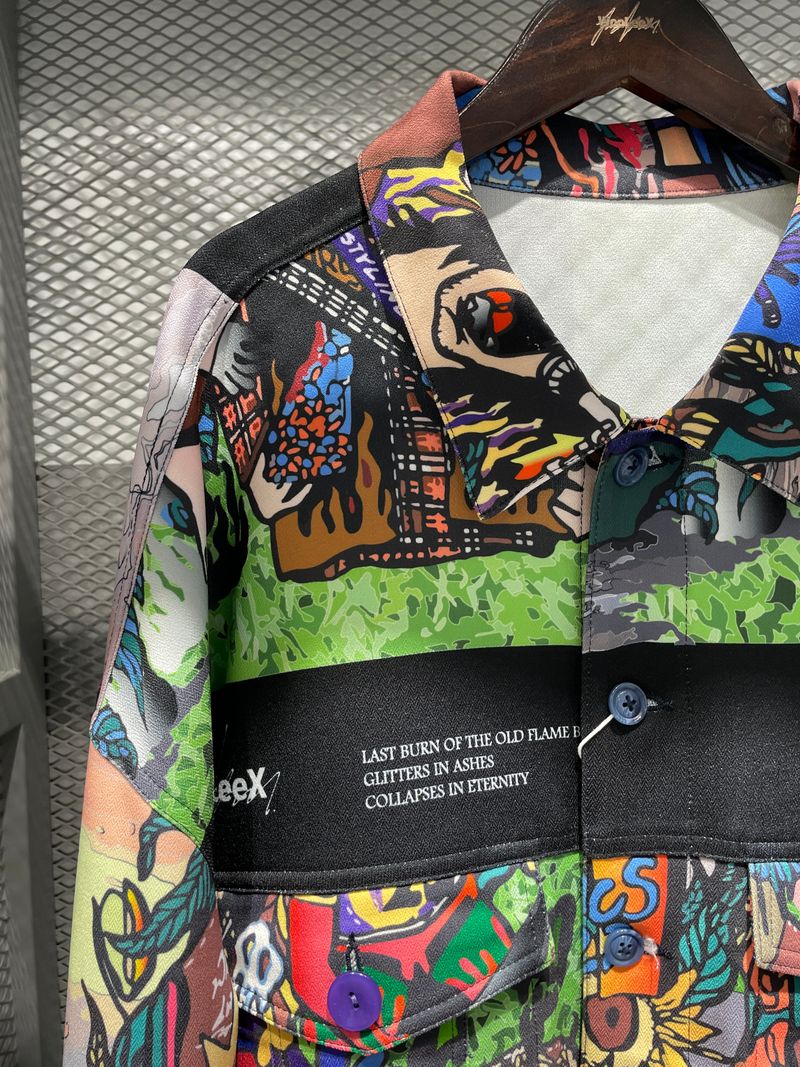 Comics Printed Jacket