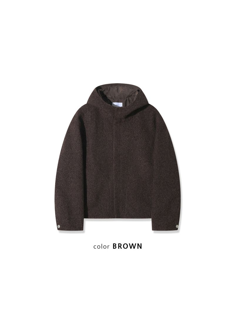[UNISEX] from Mix Hood Coat Jacket
