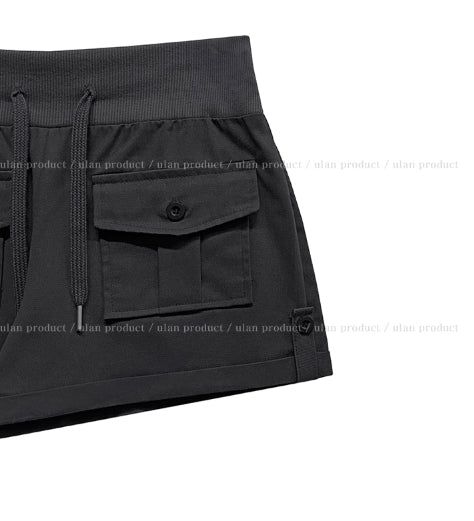 Oko Pocket Banding Roll-up Shorts