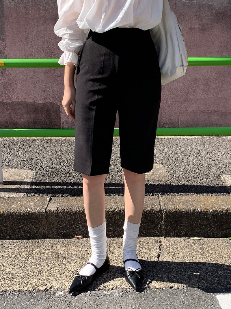 [MADE] Maatte Slit Biker Slacks