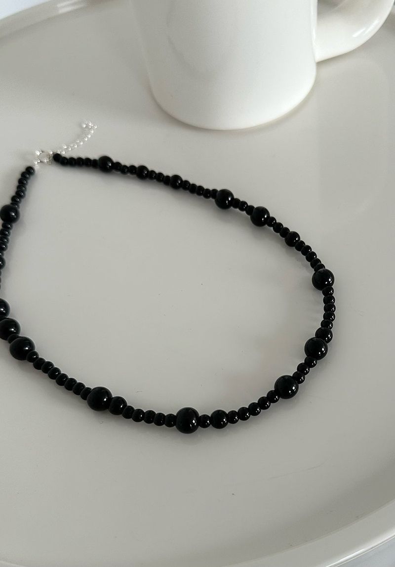 onyx mix necklace