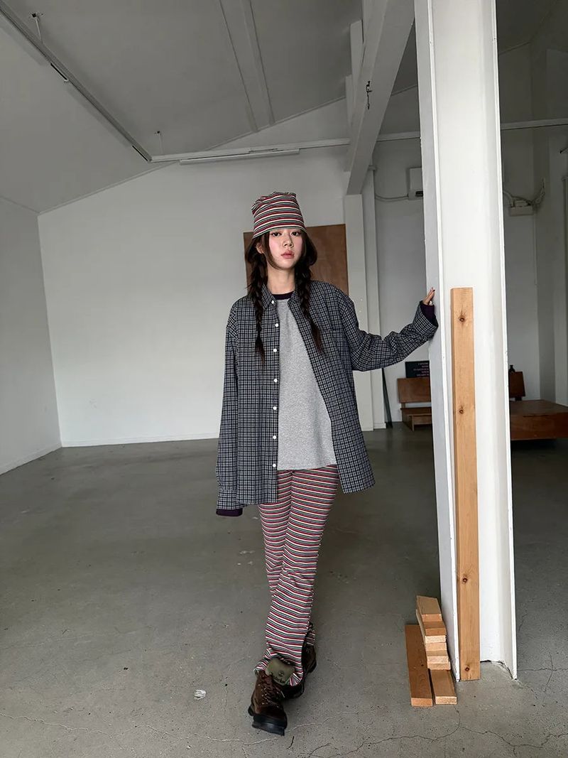 cosy check shirt