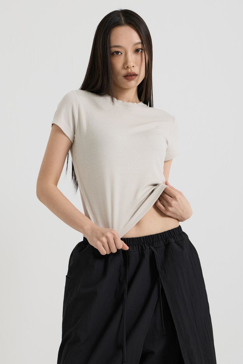 Baby T-shirt, Light Grey