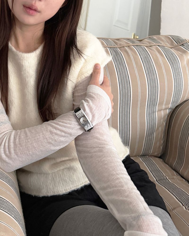 Star Me Leather Watch