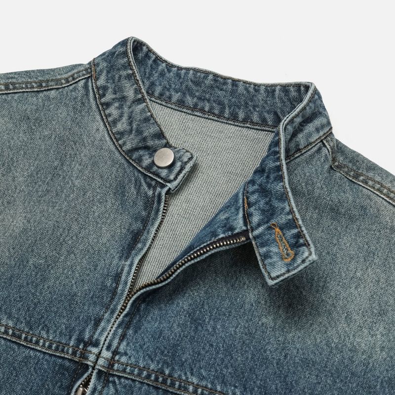 Anti Biker Denim Jacket (3color)