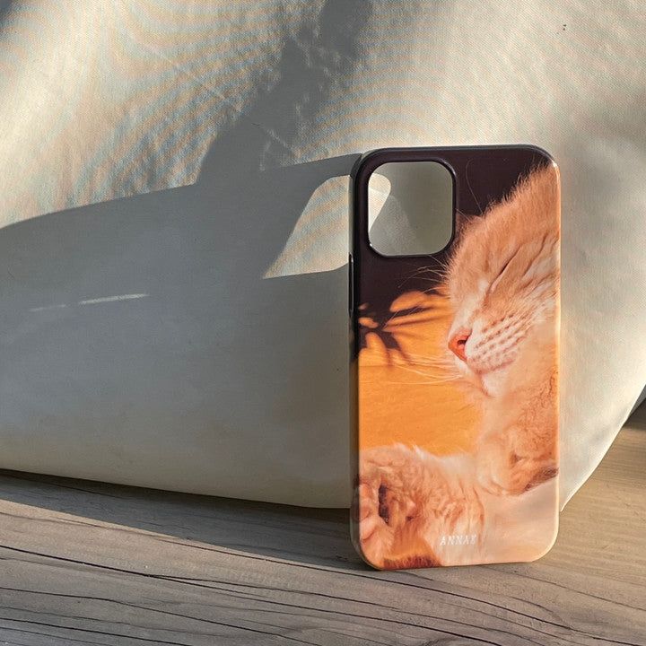 [afternoon nap with my kitty hard case]