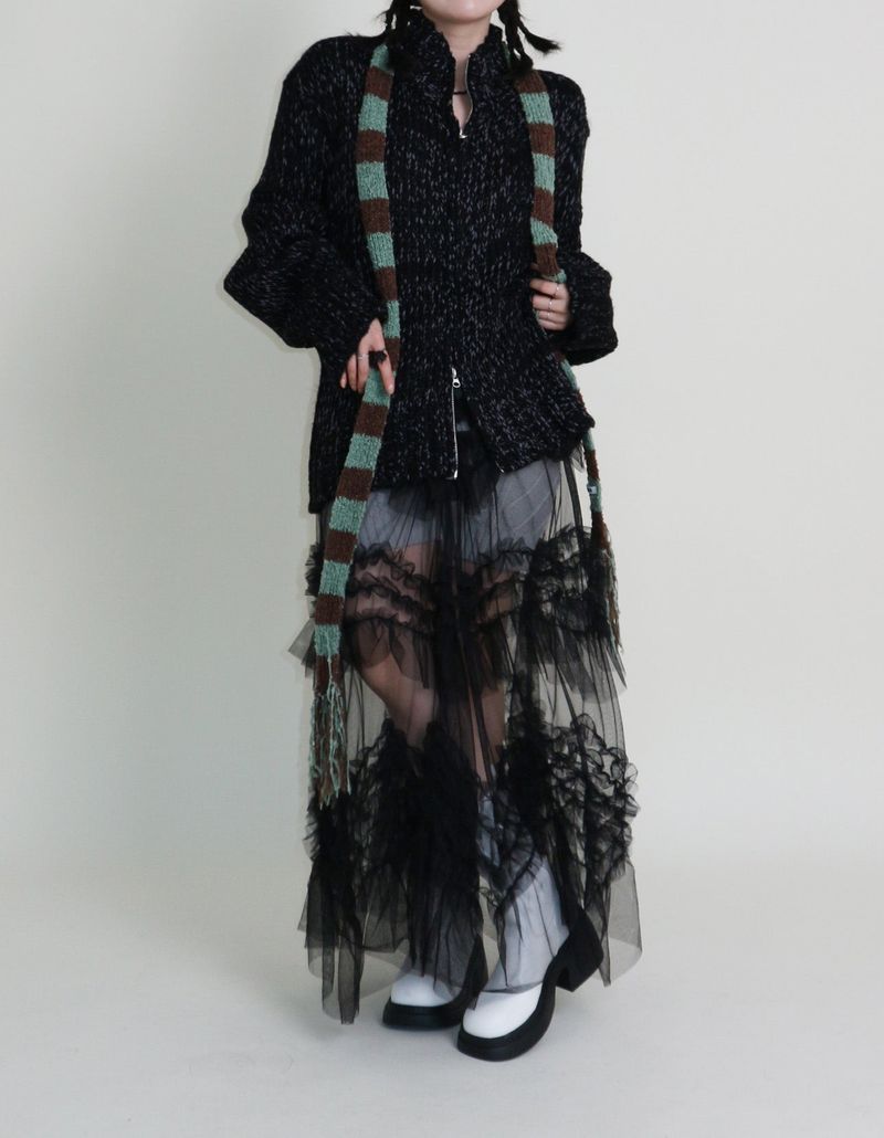 Boehm Boksarthy high neck two-way cardigan (outer)